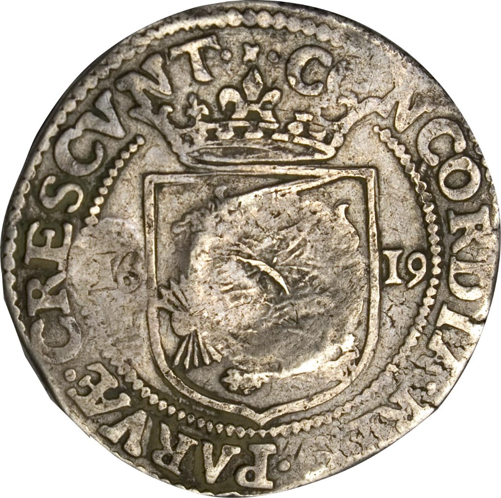 ТАЛЕР 1619 ГОДА С НАДЧЕКАНКОЙ.jpg