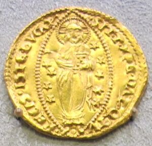 РЕВЕРС ПЕРВЫХ ДУКАТОВ ВЕНЕЦИИVenezia,_ducato_d'oro_(zecchino),_1280-89_verso_2.jpg