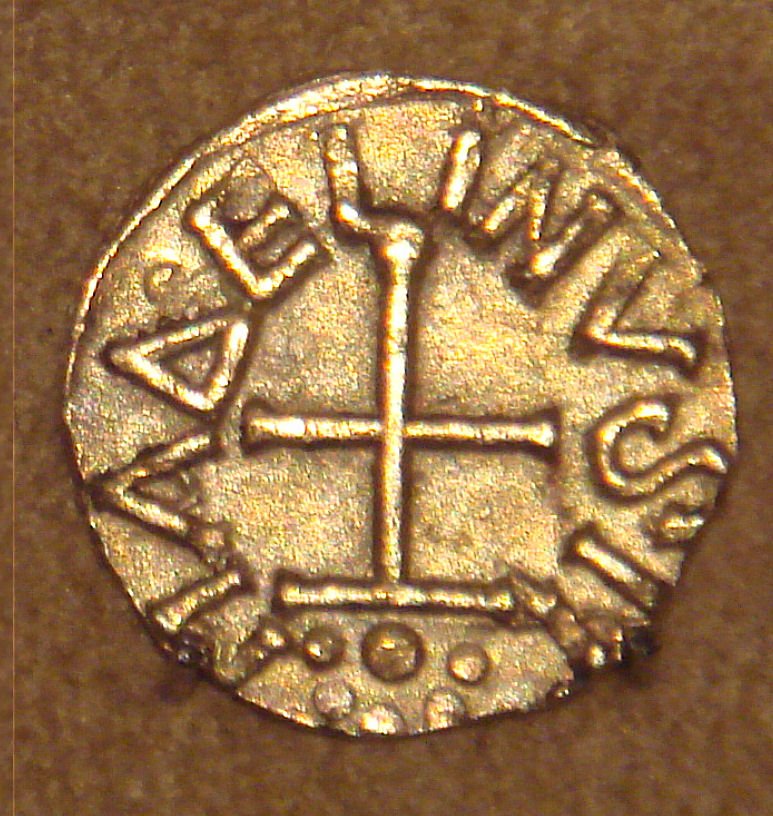 Frankish_gold_Tremissis_issued_by_minter_Madelinus_Dorestad_the_Netherlands_mid_600s.jpg
